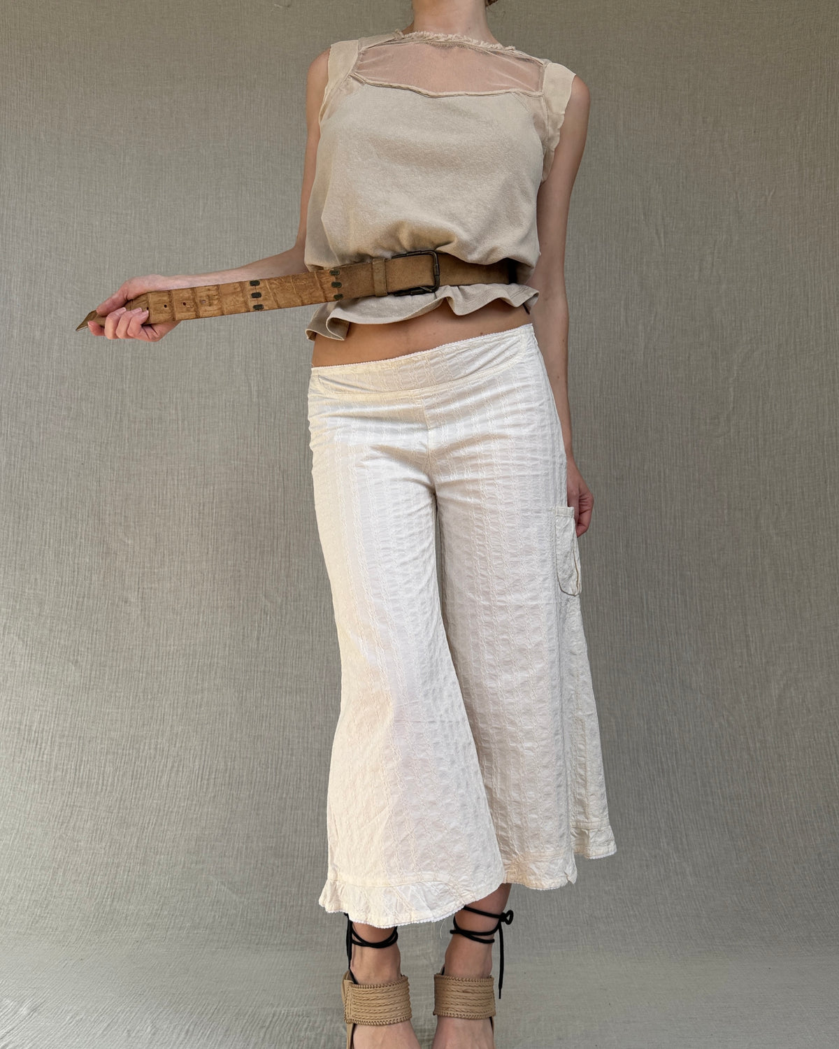 Atos Lombardini net panelled top