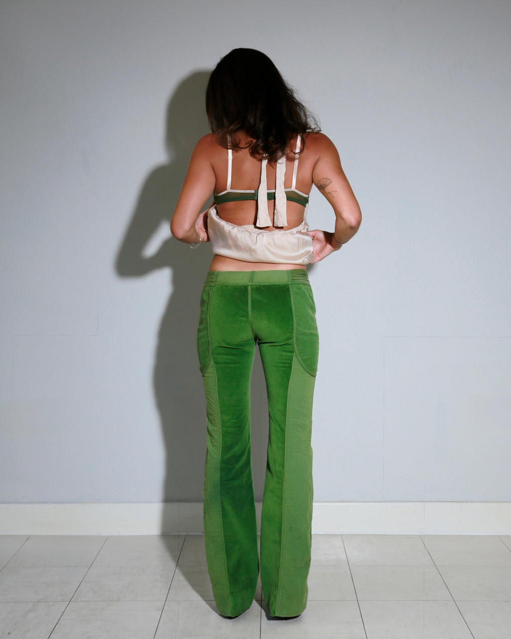 Nolita panelled trousers