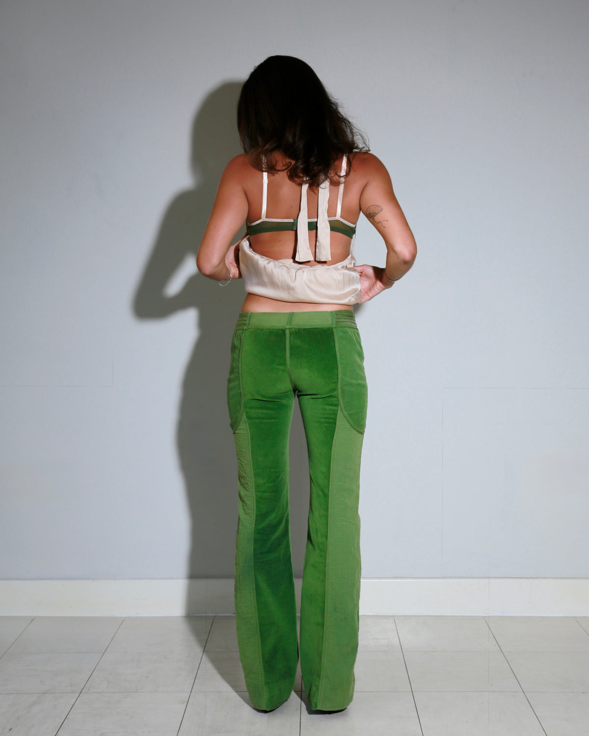Nolita panelled trousers