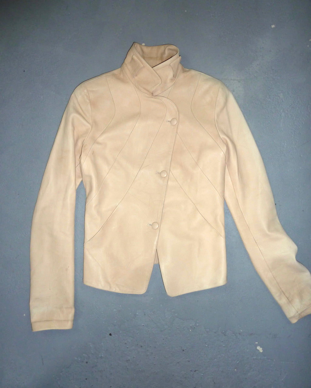 Chloé A/W 2002 leather jacket by Pheobe Philo