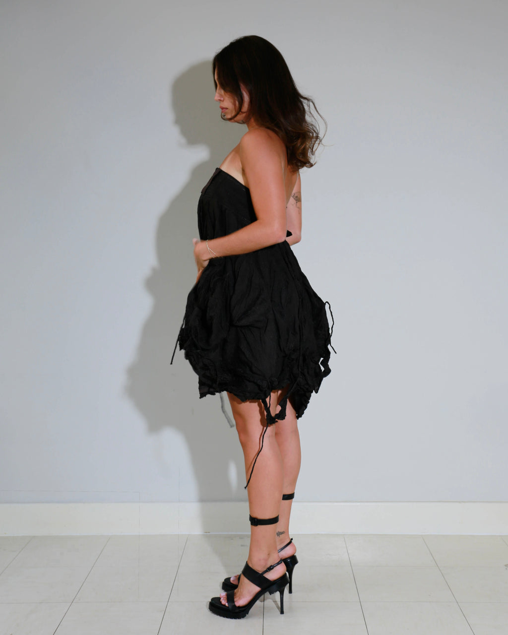 Marithé + François Girbaud parachute skirt