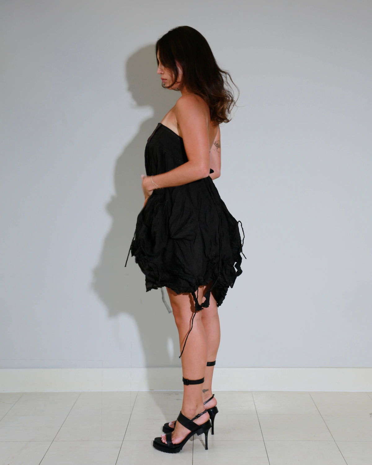 Marithé + François Girbaud parachute skirt