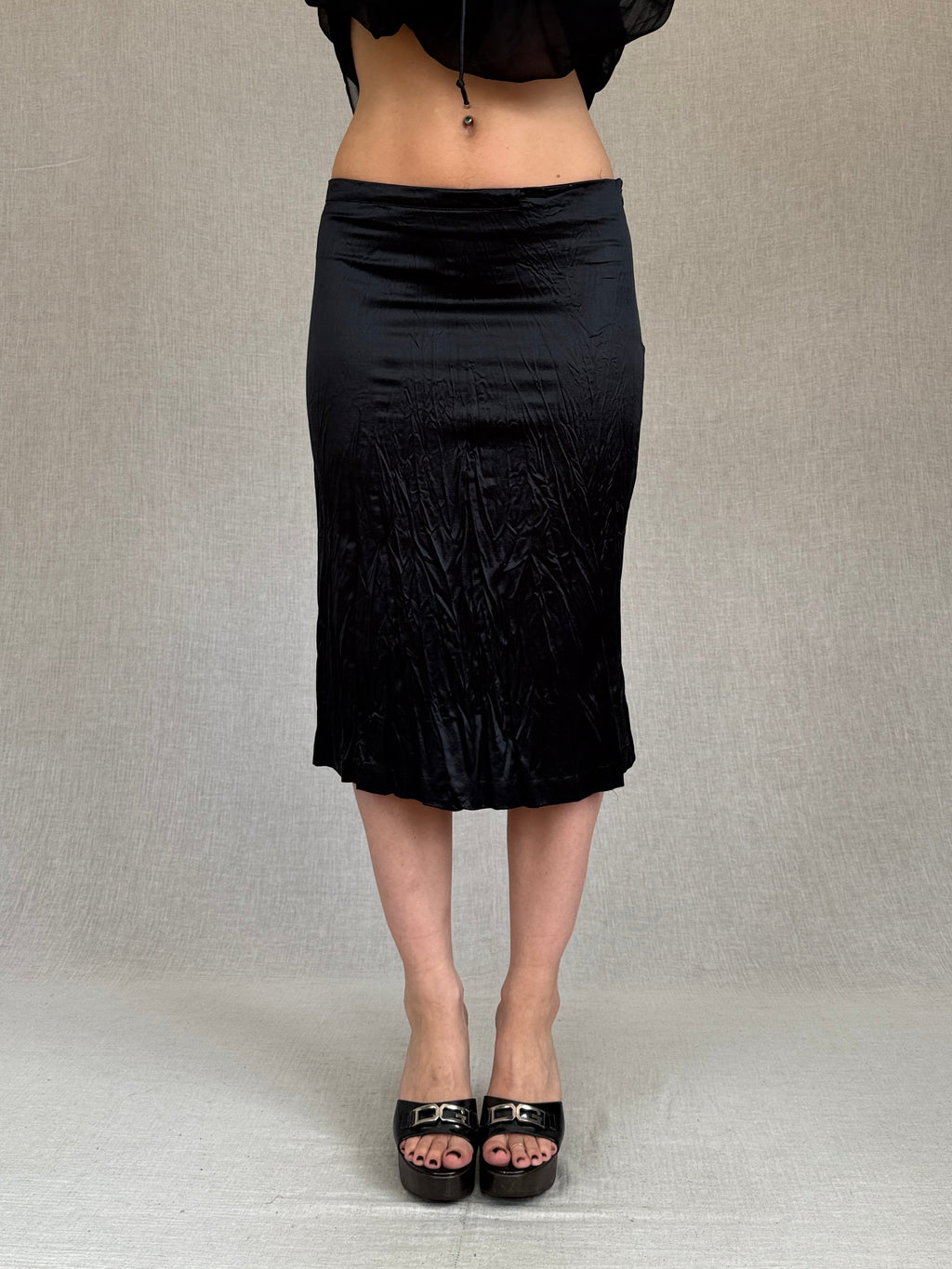 Roberto Cavalli silk blend skirt