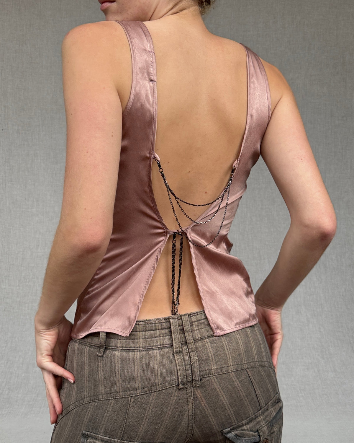 Sisley open back top