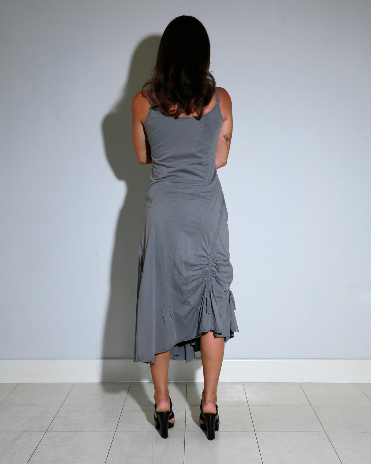 Belgian vintage gathered dress