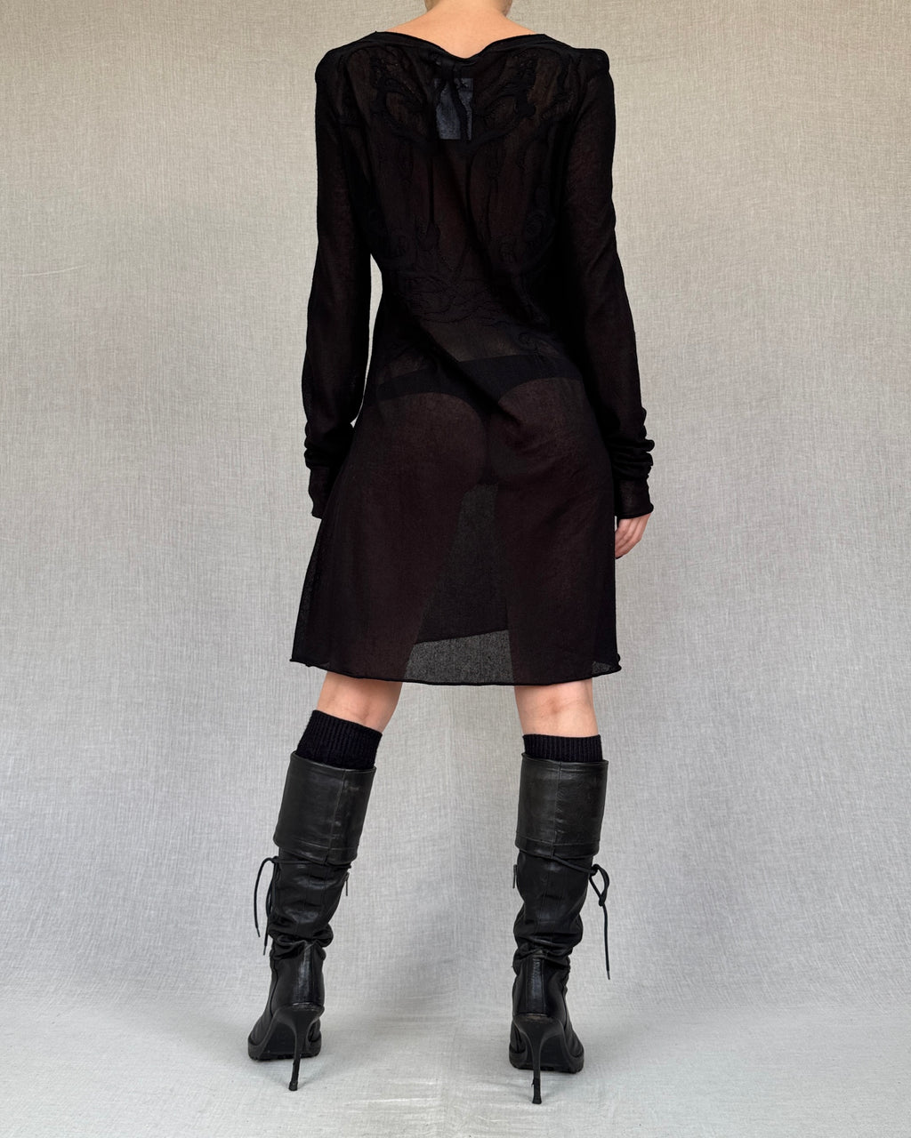 Sarah Pacini smoke tunic