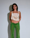 Patrizia Pepe silk blend halter top