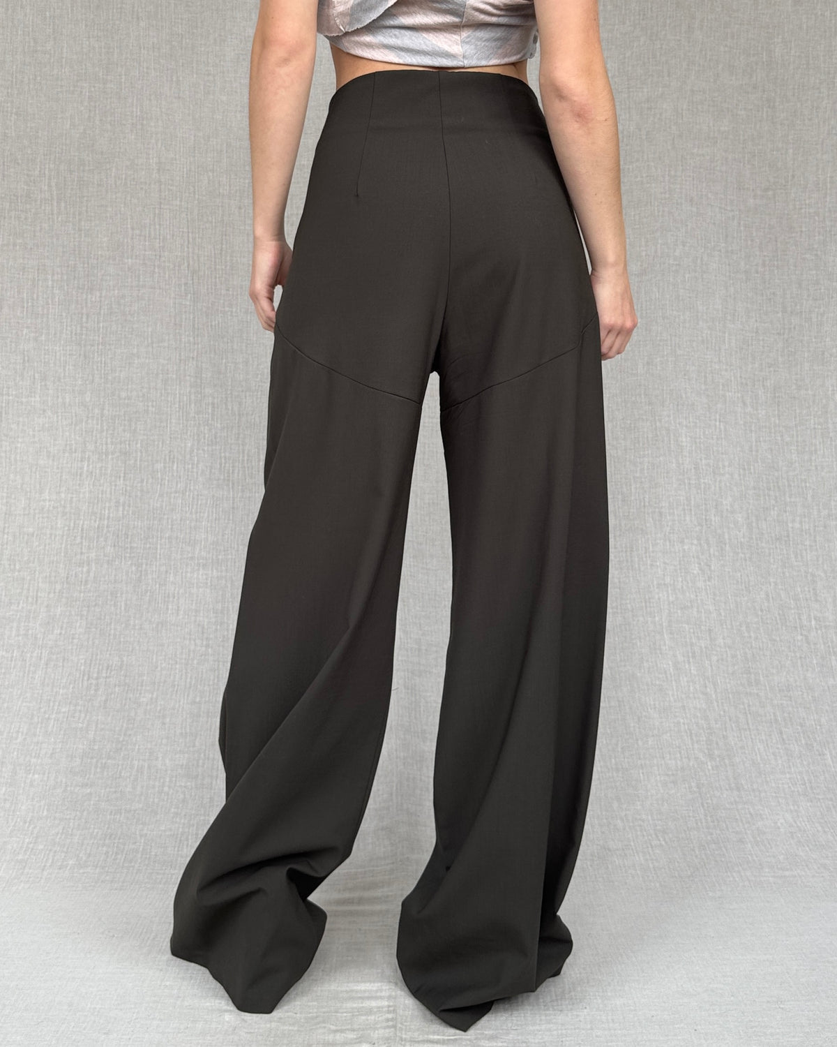 Sarah Pacini wide leg trousers