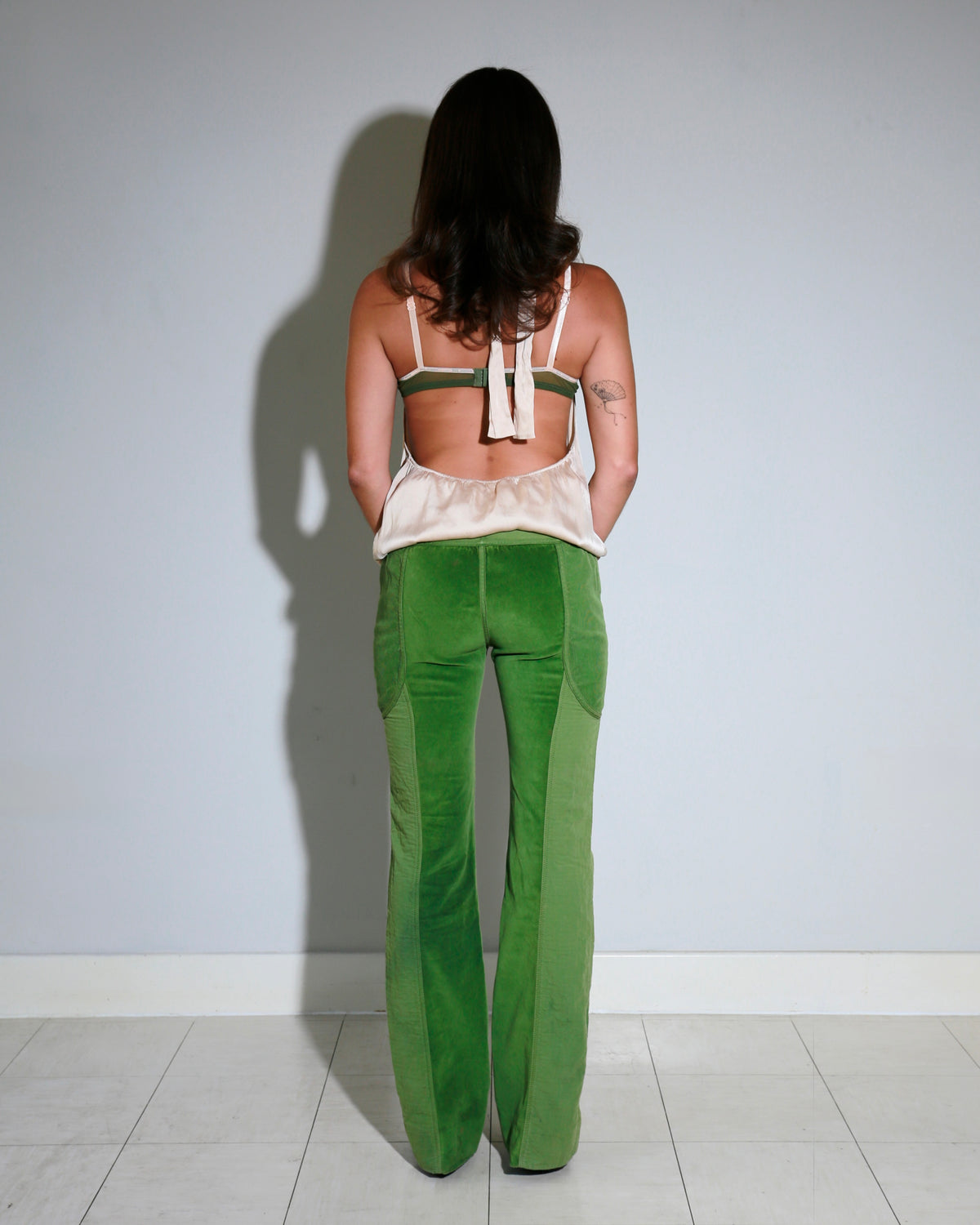Patrizia Pepe silk blend halter top