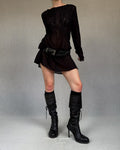 Sarah Pacini smoke tunic