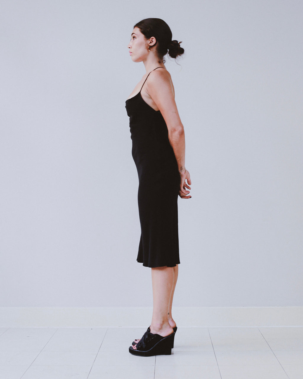 Plein Sud cowl midi dress