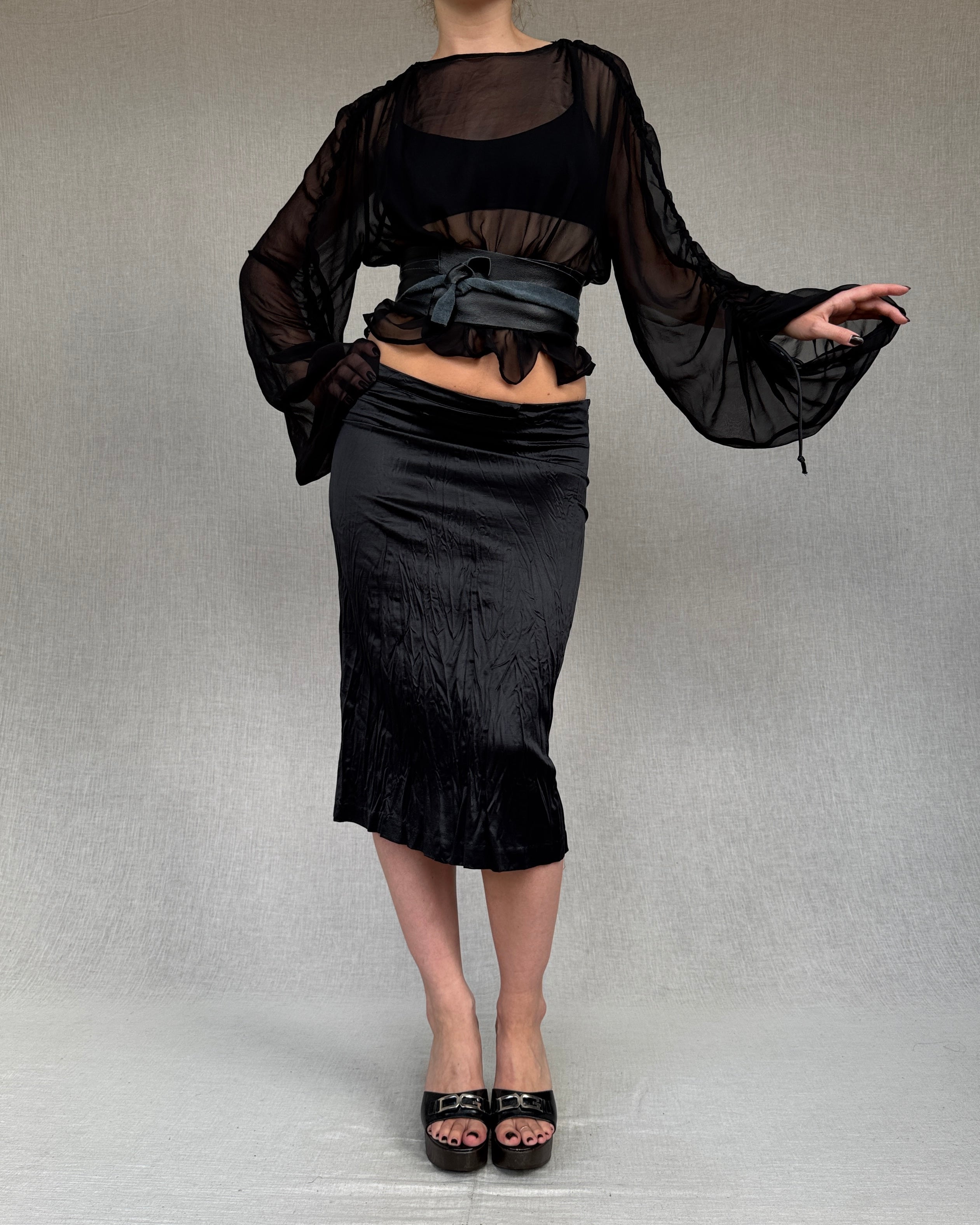 Sportmax sheer blouse