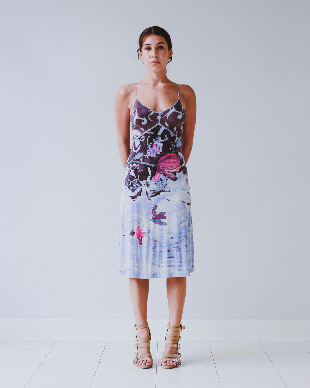 Plein Sud Jeans midi dress