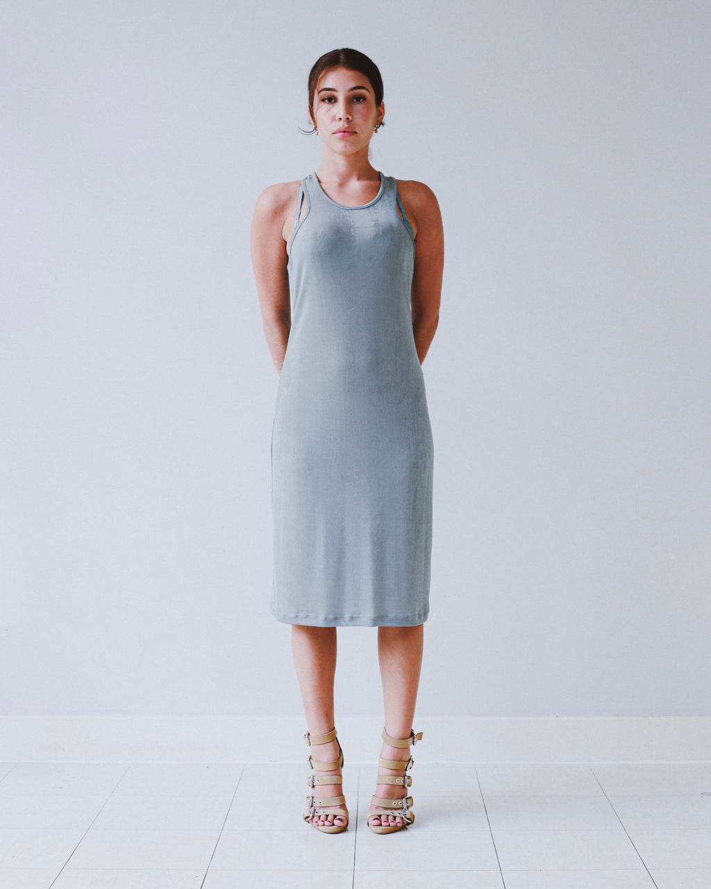 Plein Sud metallic dress