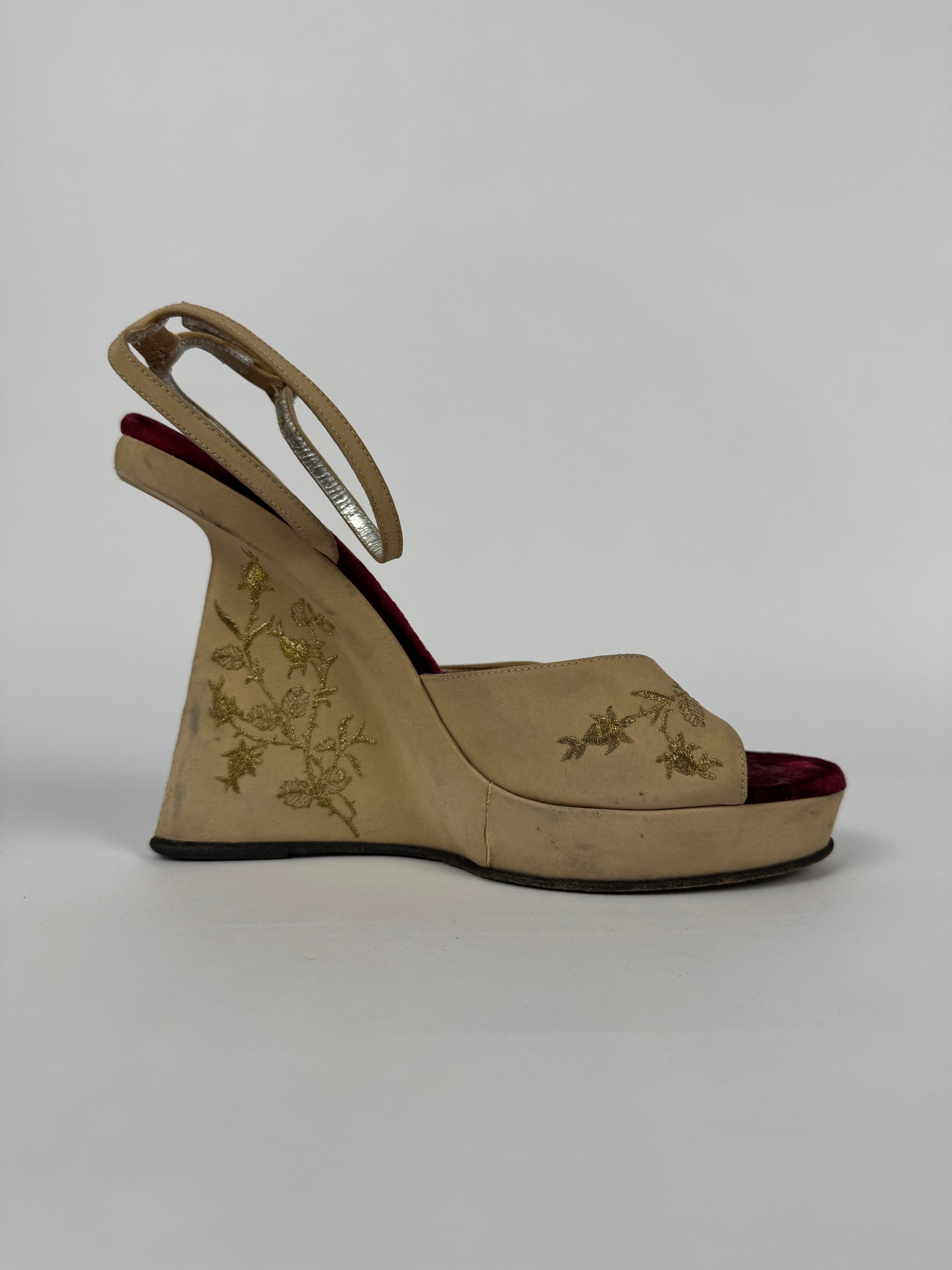 Dolce & Gabbana S/S 1998 wedges