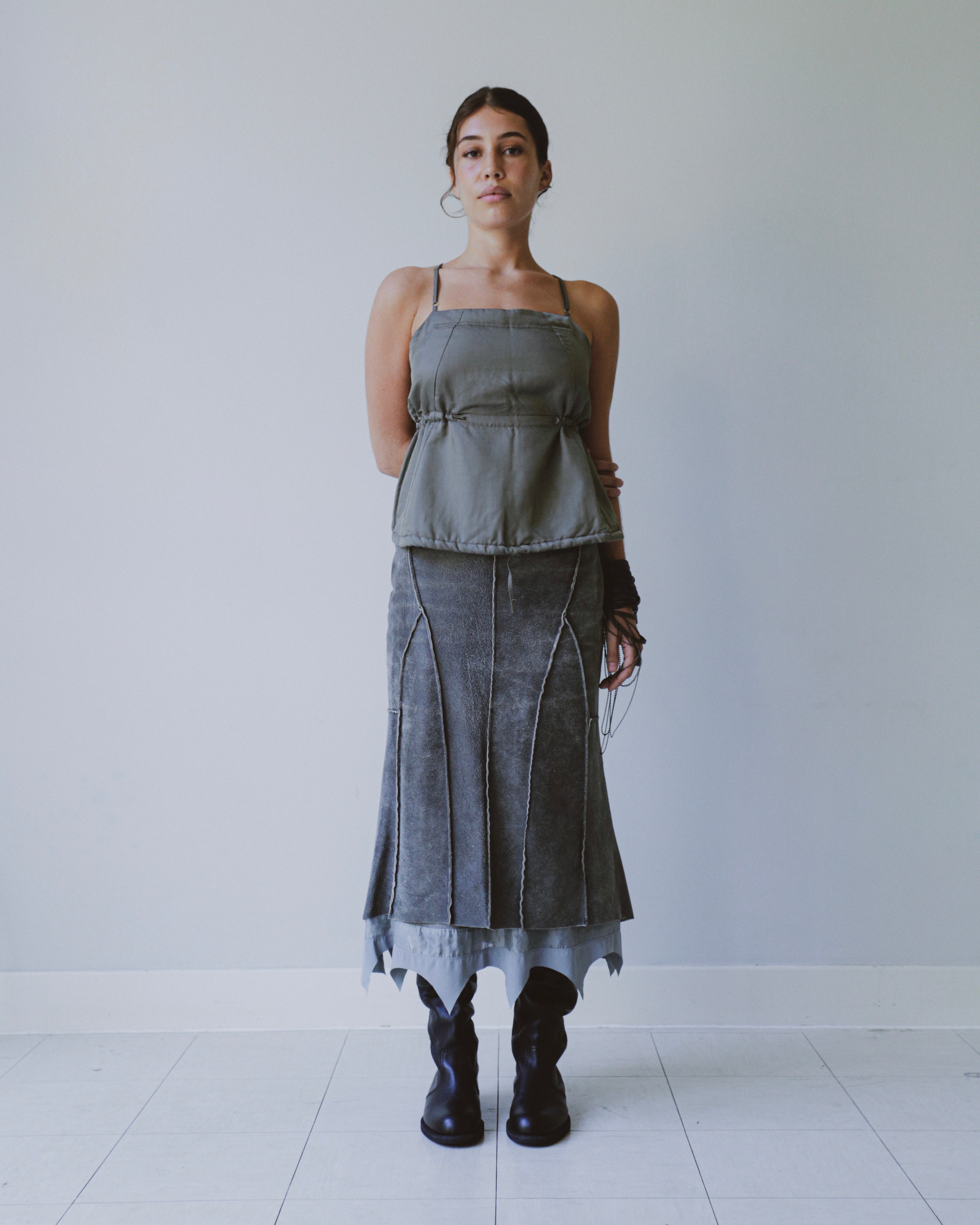 Marithé + François Girbaud S/S 2001 sample skirt