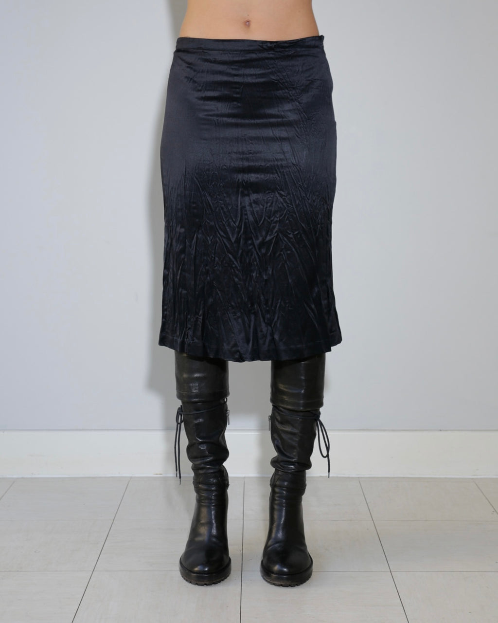 Roberto Cavalli silk blend skirt