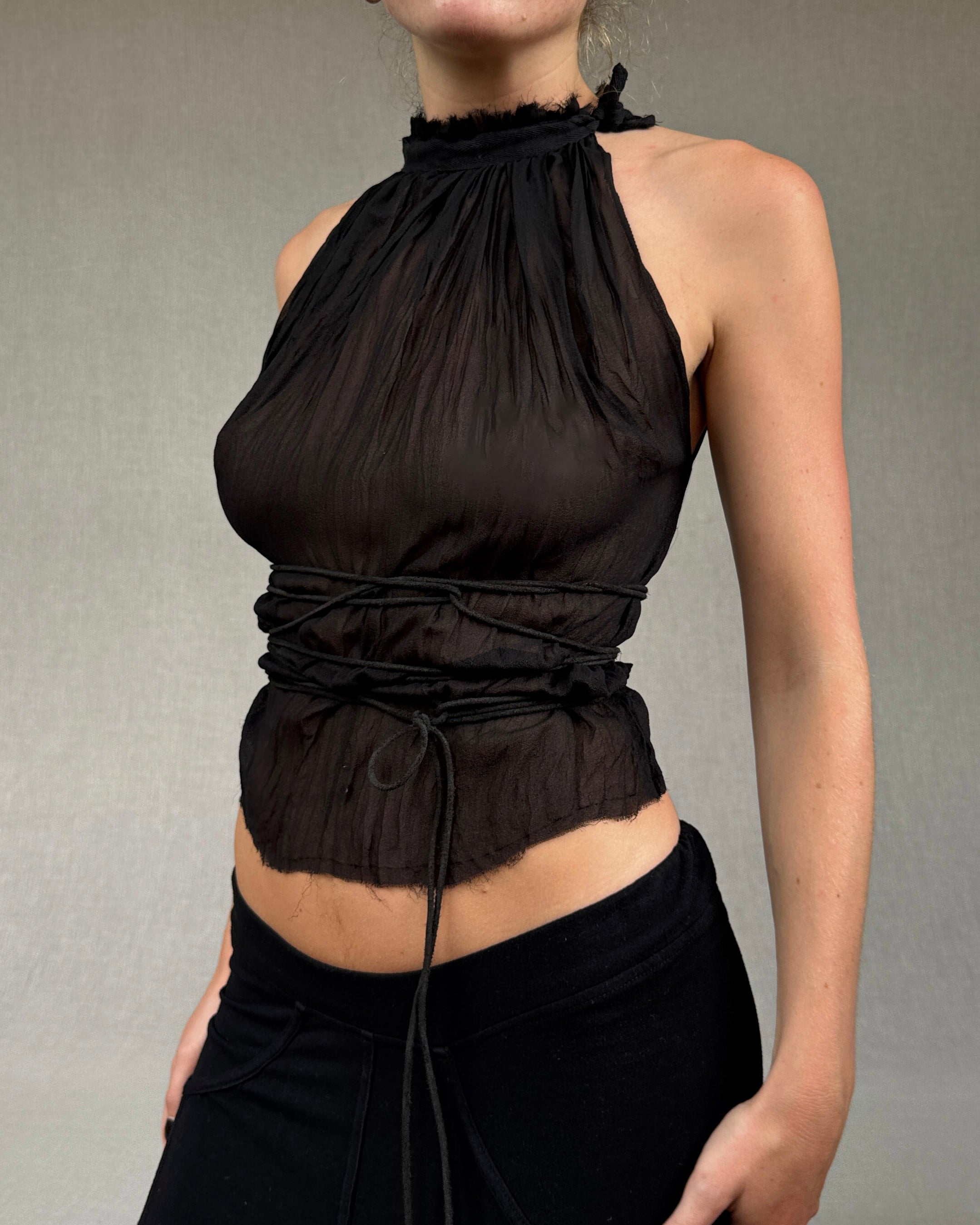 Ken Scott A/W 2007 sheer silk top