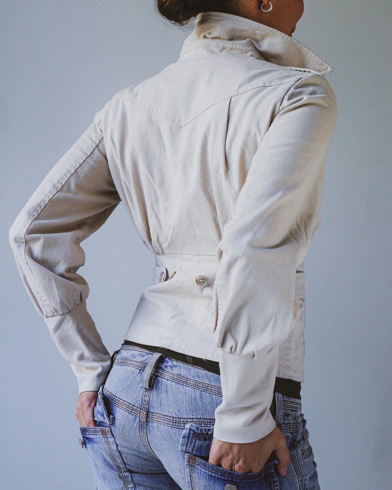 Diesel cinched waist jacket