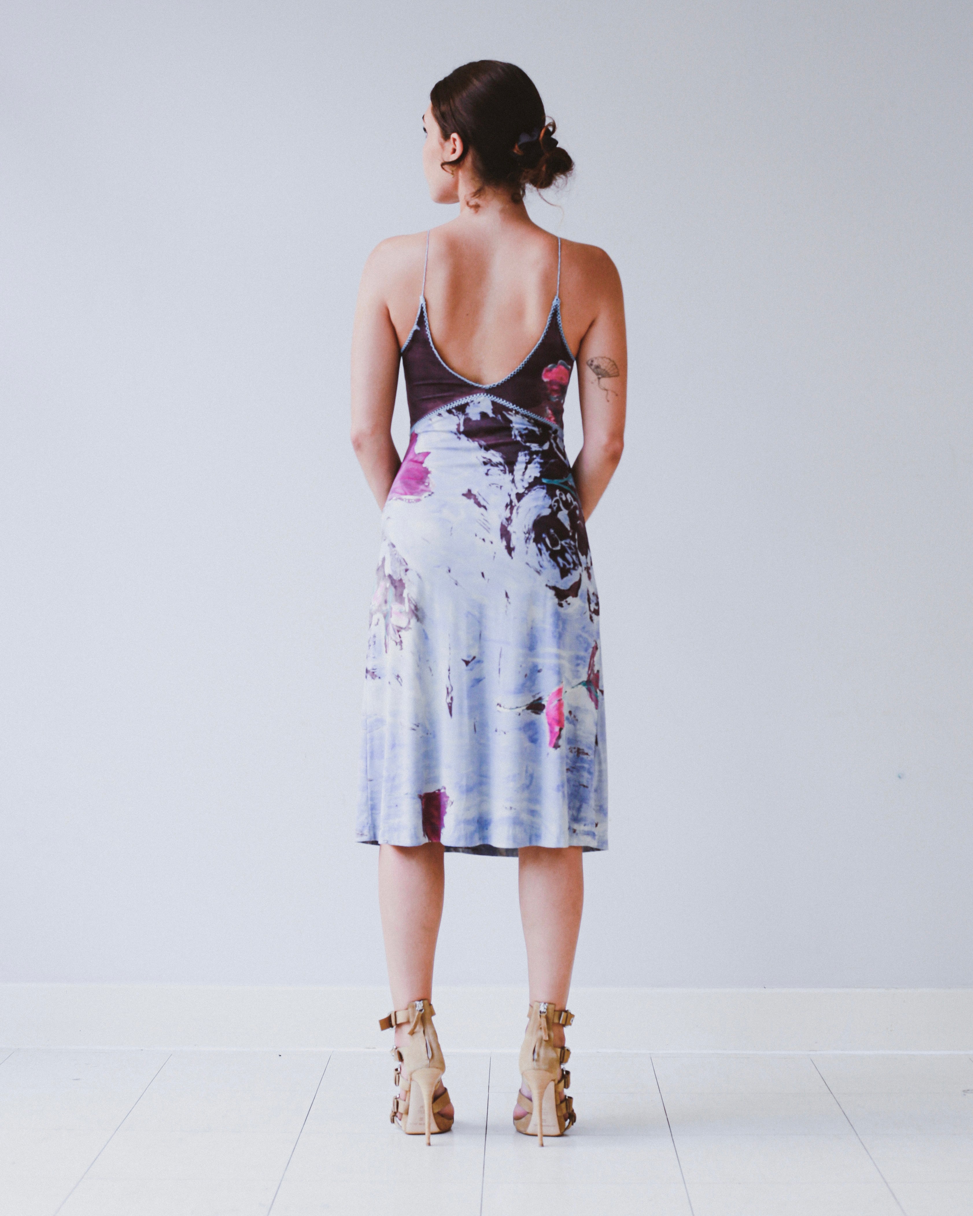 Plein Sud Jeans midi dress