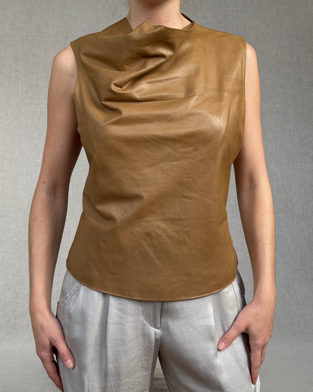 Plein Sud leather top