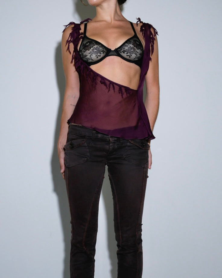 Agent Provocateur fishnet bra
