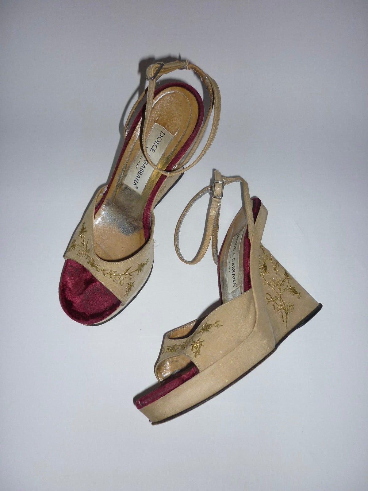 Dolce & Gabbana S/S 1998 wedges