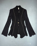 Marithé + François Girbaud pleated jacket