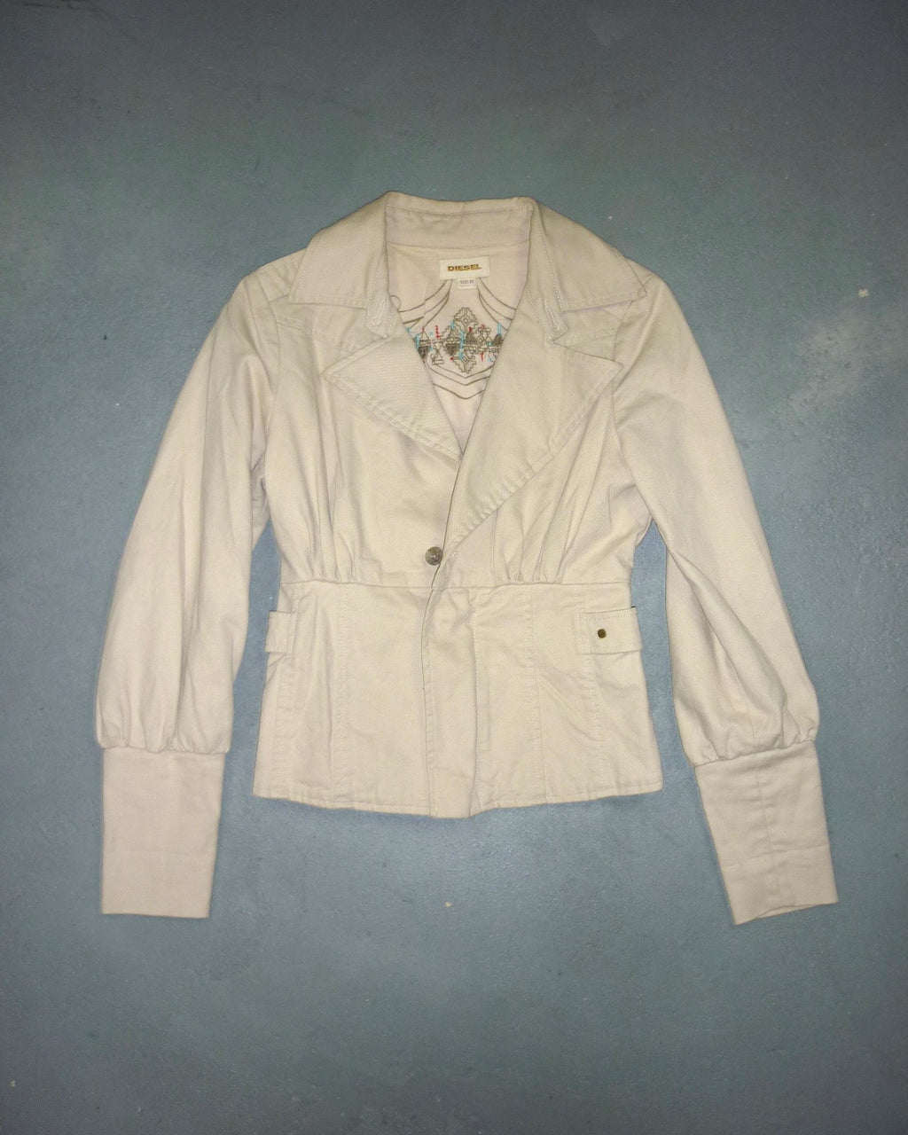 Diesel cinched waist jacket