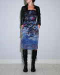 Plein Sud watercolour dress