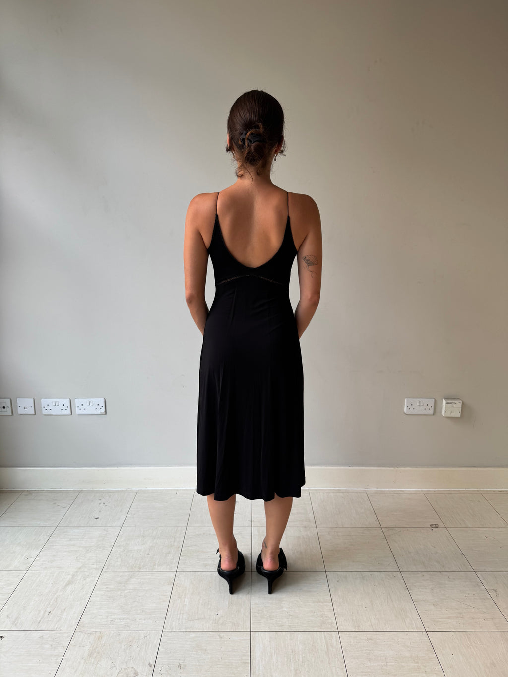 Plein Sud Jeans midi dress