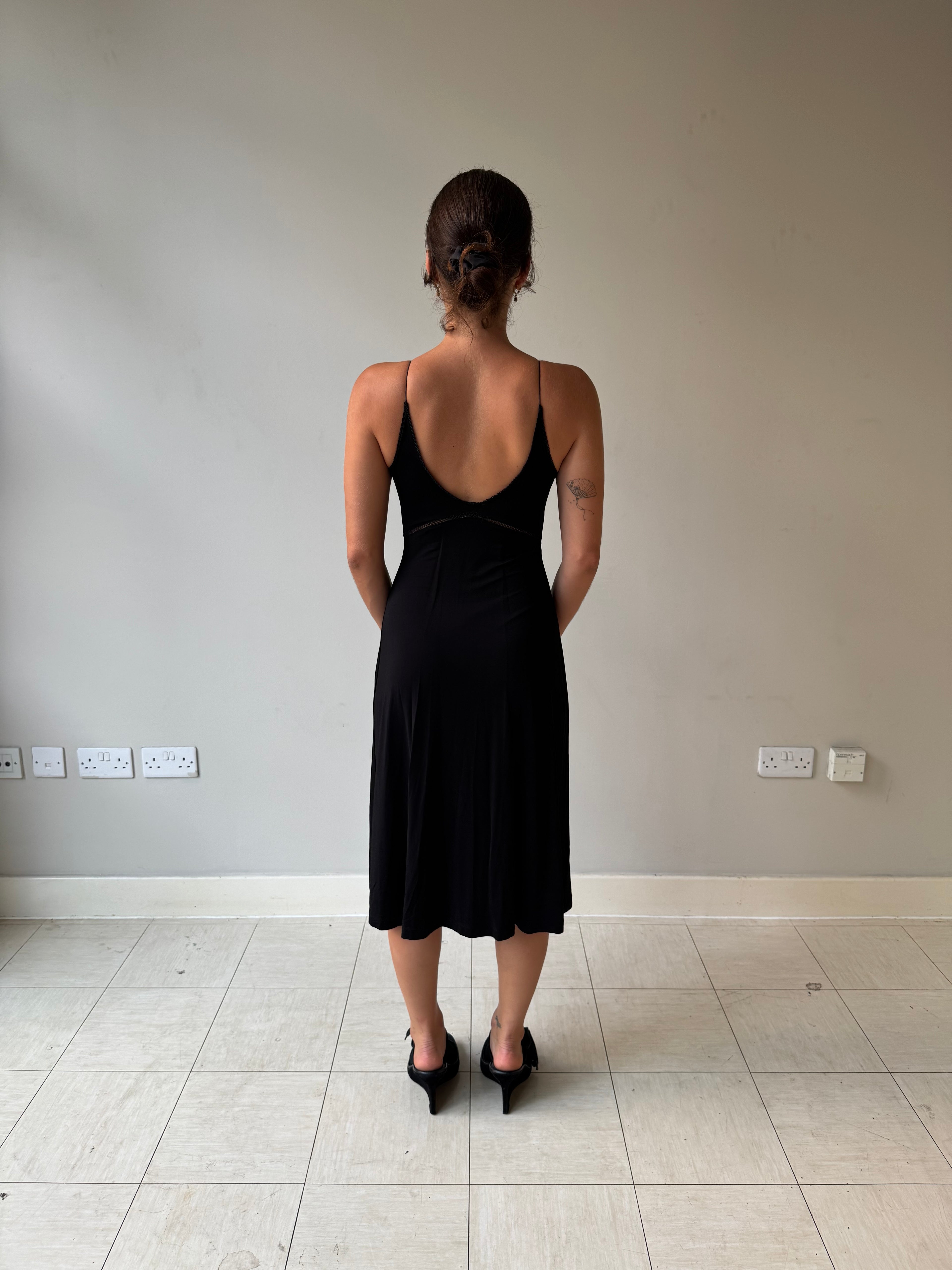 Plein Sud Jeans midi dress