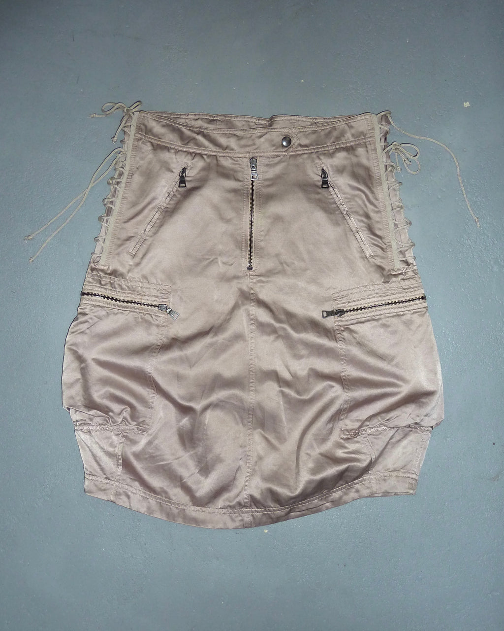 Prada S/S 2003 laced skirt
