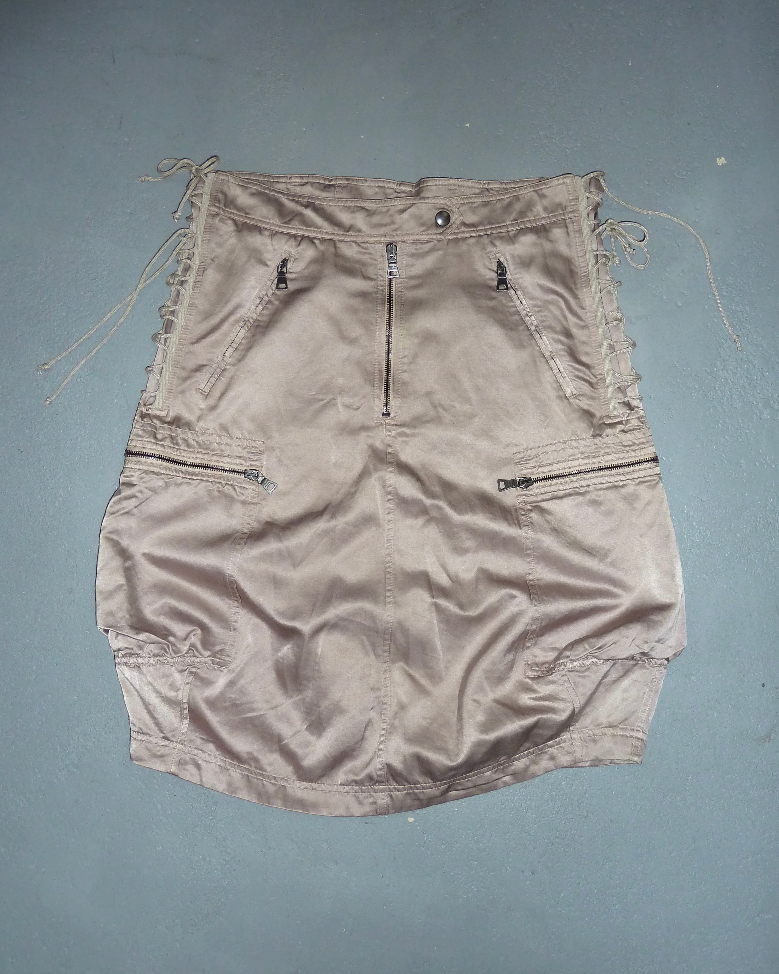 Prada S/S 2003 laced skirt