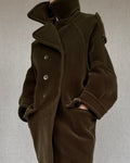 Plein Sud velvet millitary coat