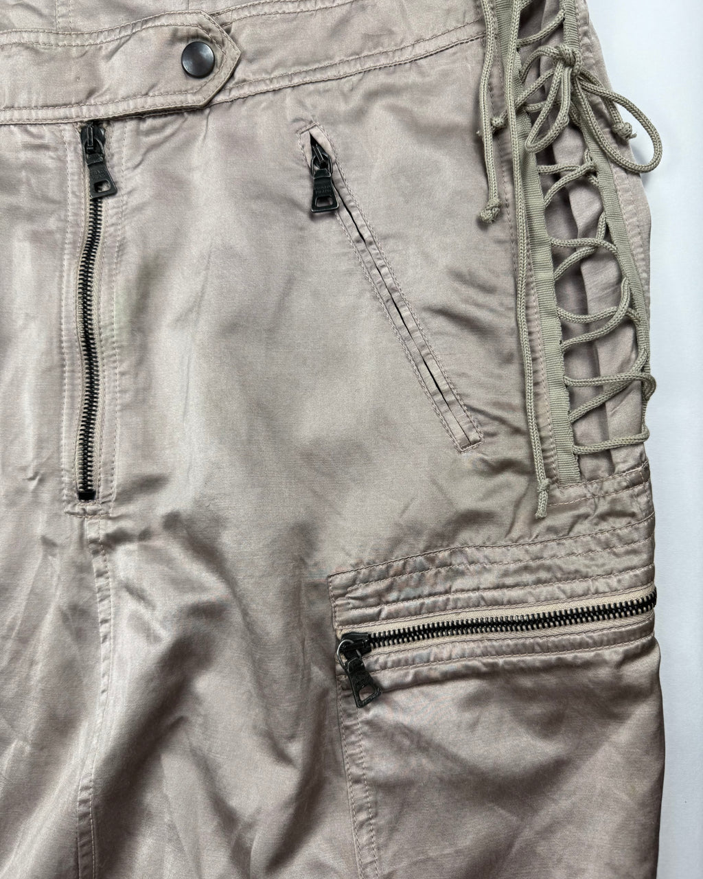 Prada S/S 2003 laced skirt