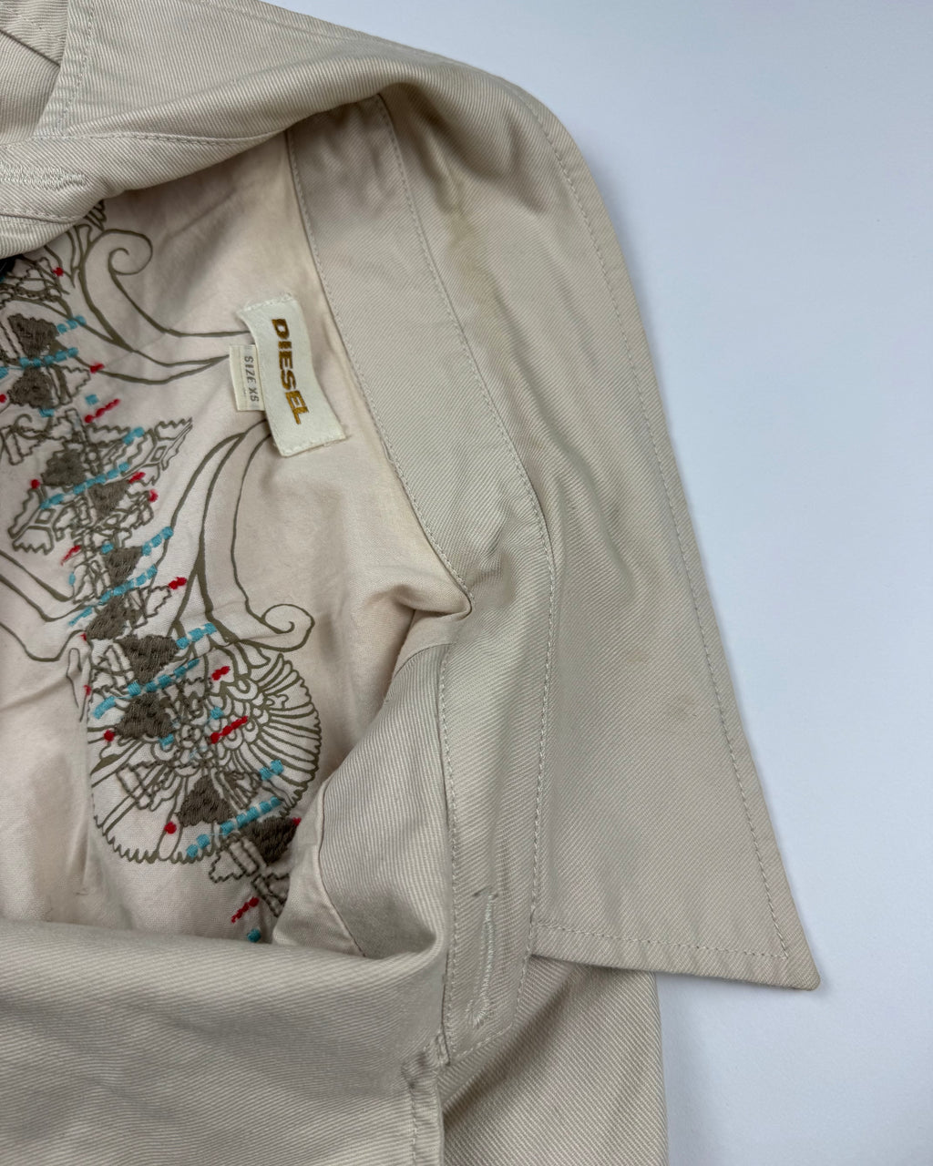 Diesel cinched waist jacket