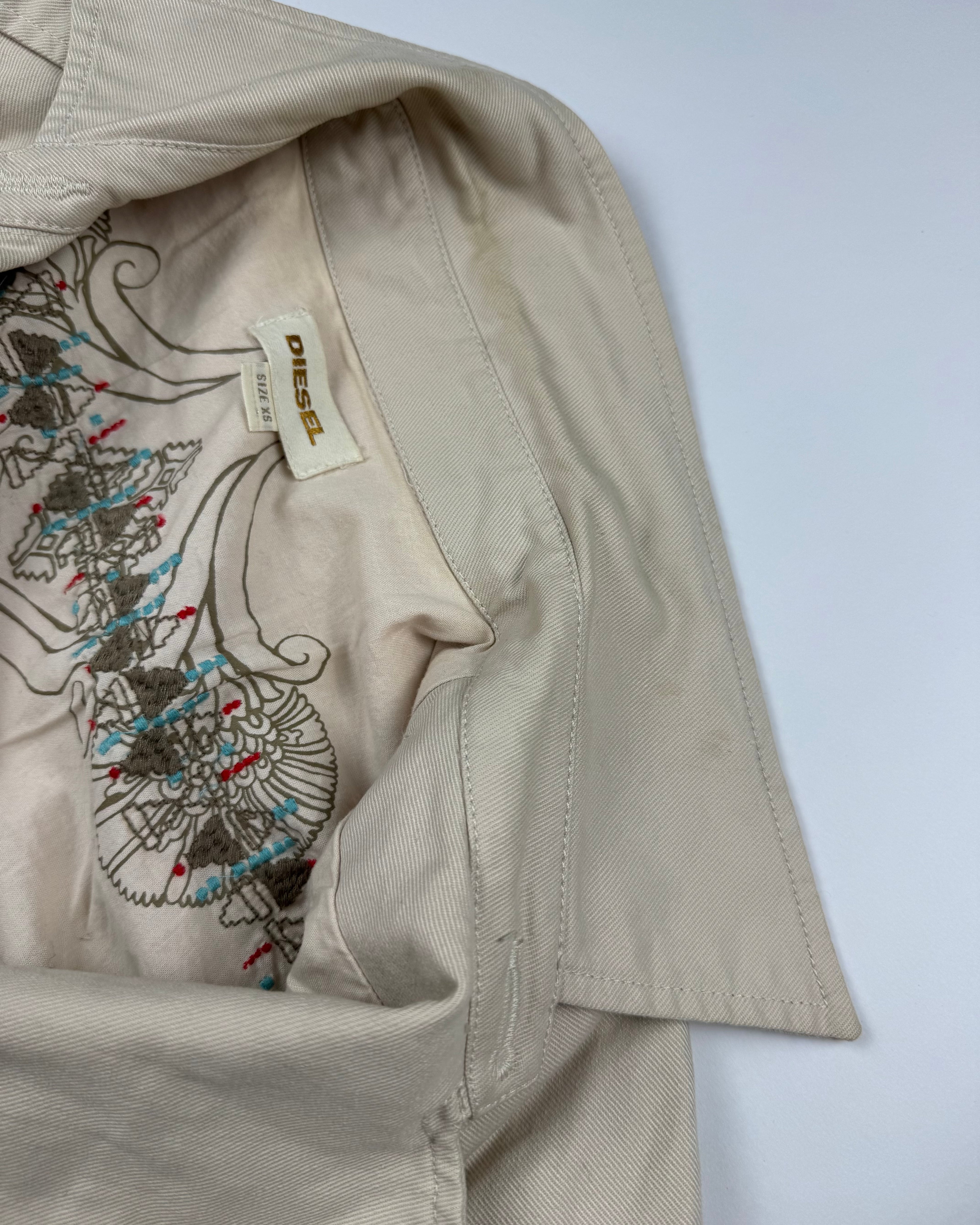 Diesel cinched waist jacket