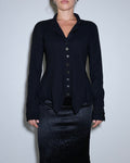 Marithé + François Girbaud peplum blouse
