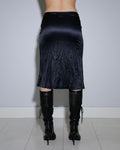 Roberto Cavalli silk blend skirt