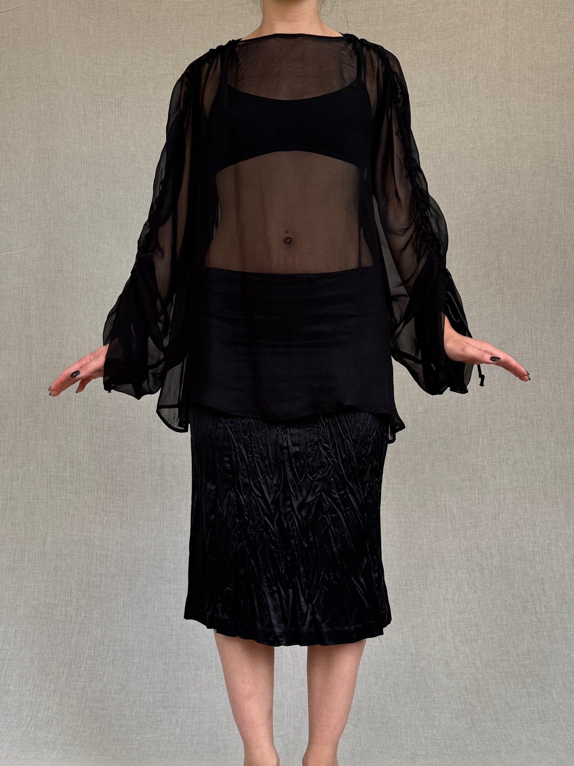 Sportmax sheer blouse