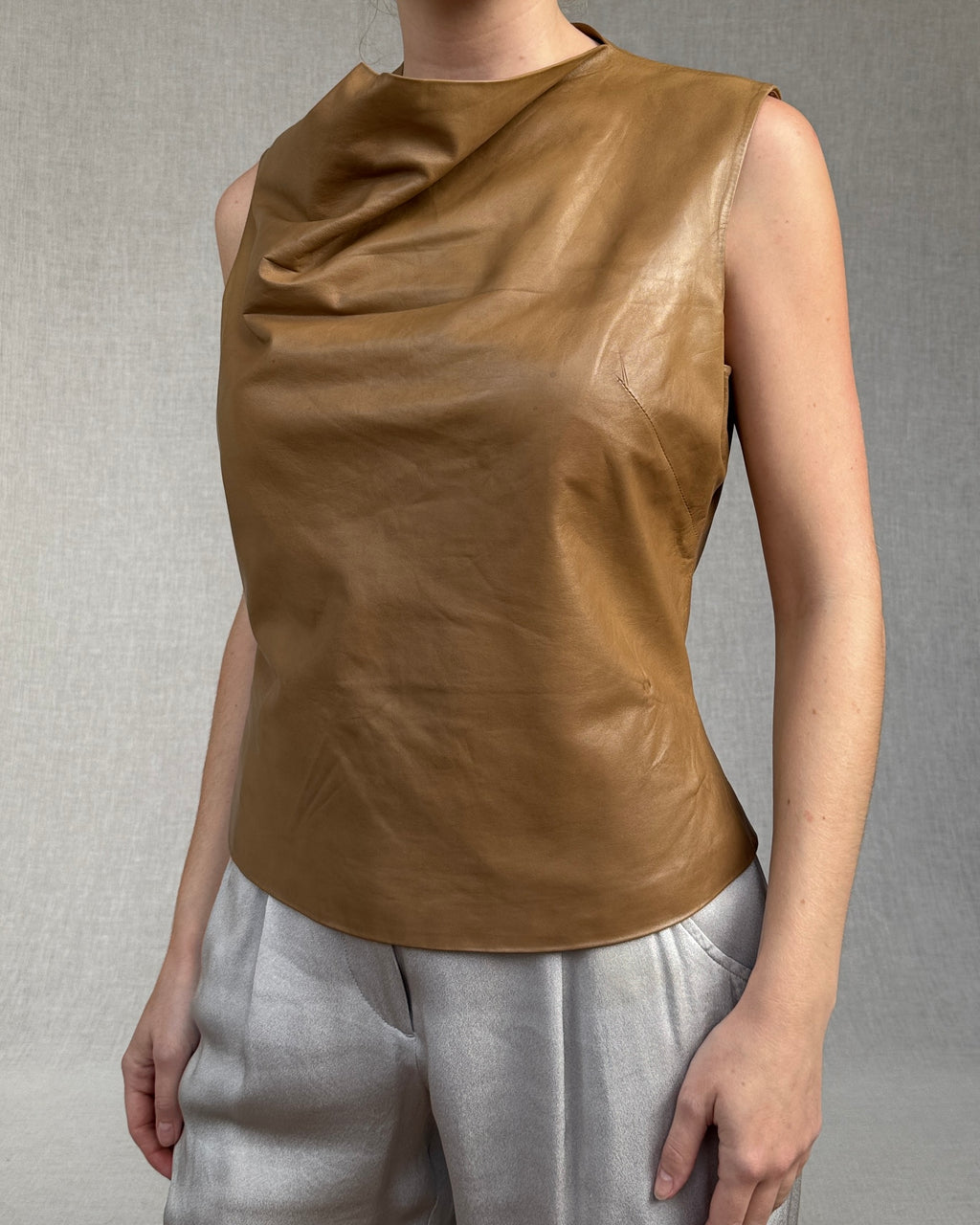 Plein Sud leather top