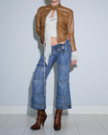 Marithé + François Girbaud cropped jeans