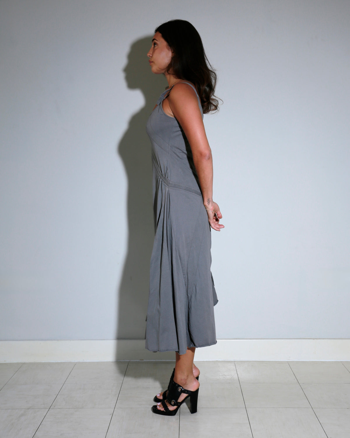 Belgian vintage gathered dress