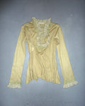 Ermanno Scervino cashmere + silk top