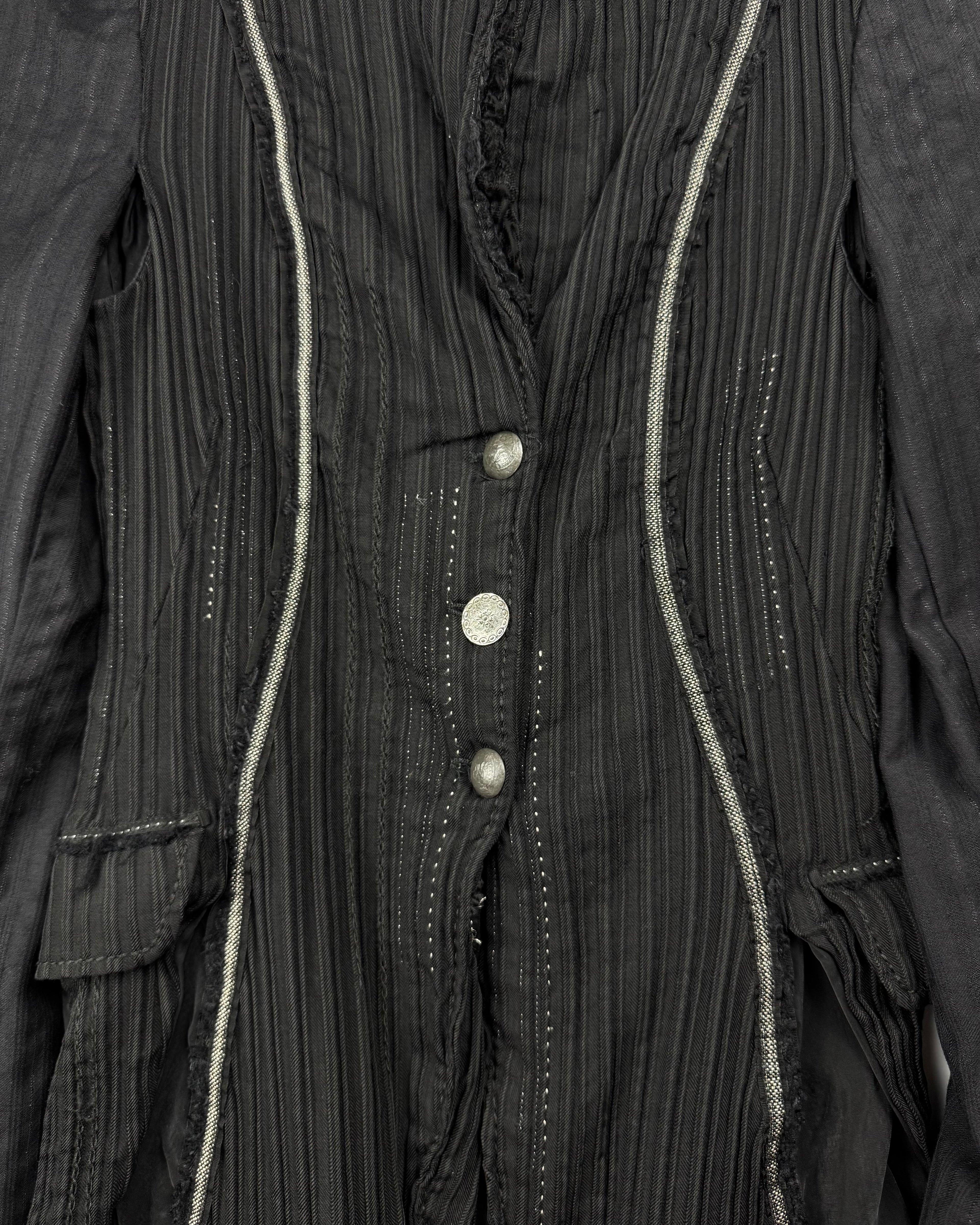 Marithé + François Girbaud pleated jacket
