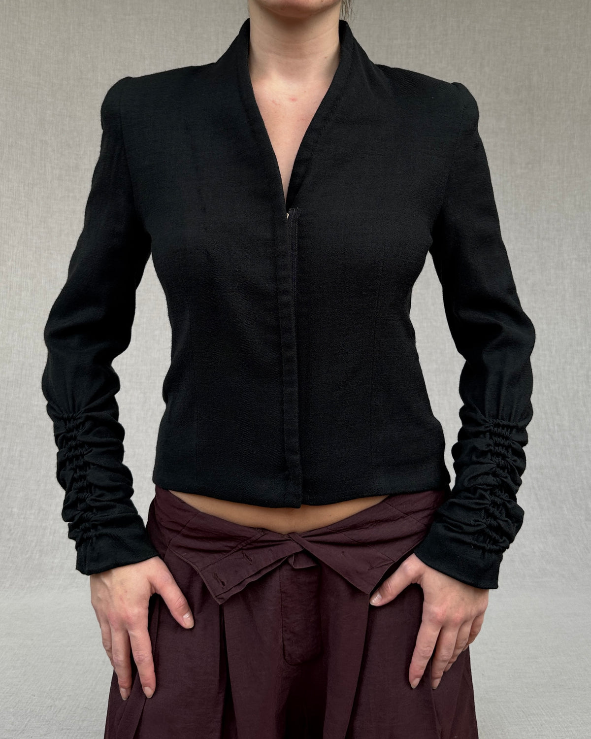 Sharon Wauchob structured shoulder jacket