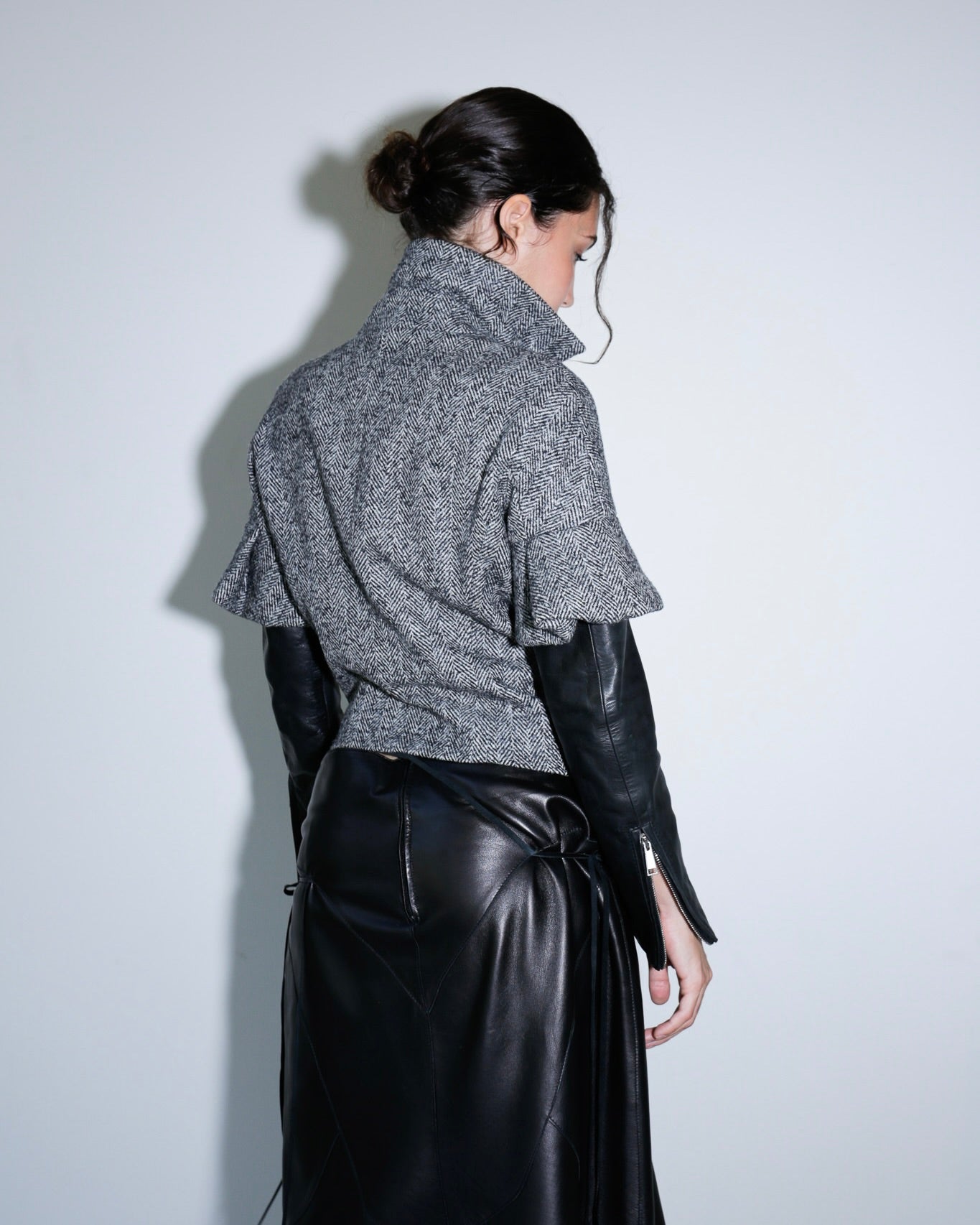 Dsquared2 bi-material jacket
