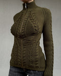 Gaetano Navarra A/W 2005 cable knit jumper