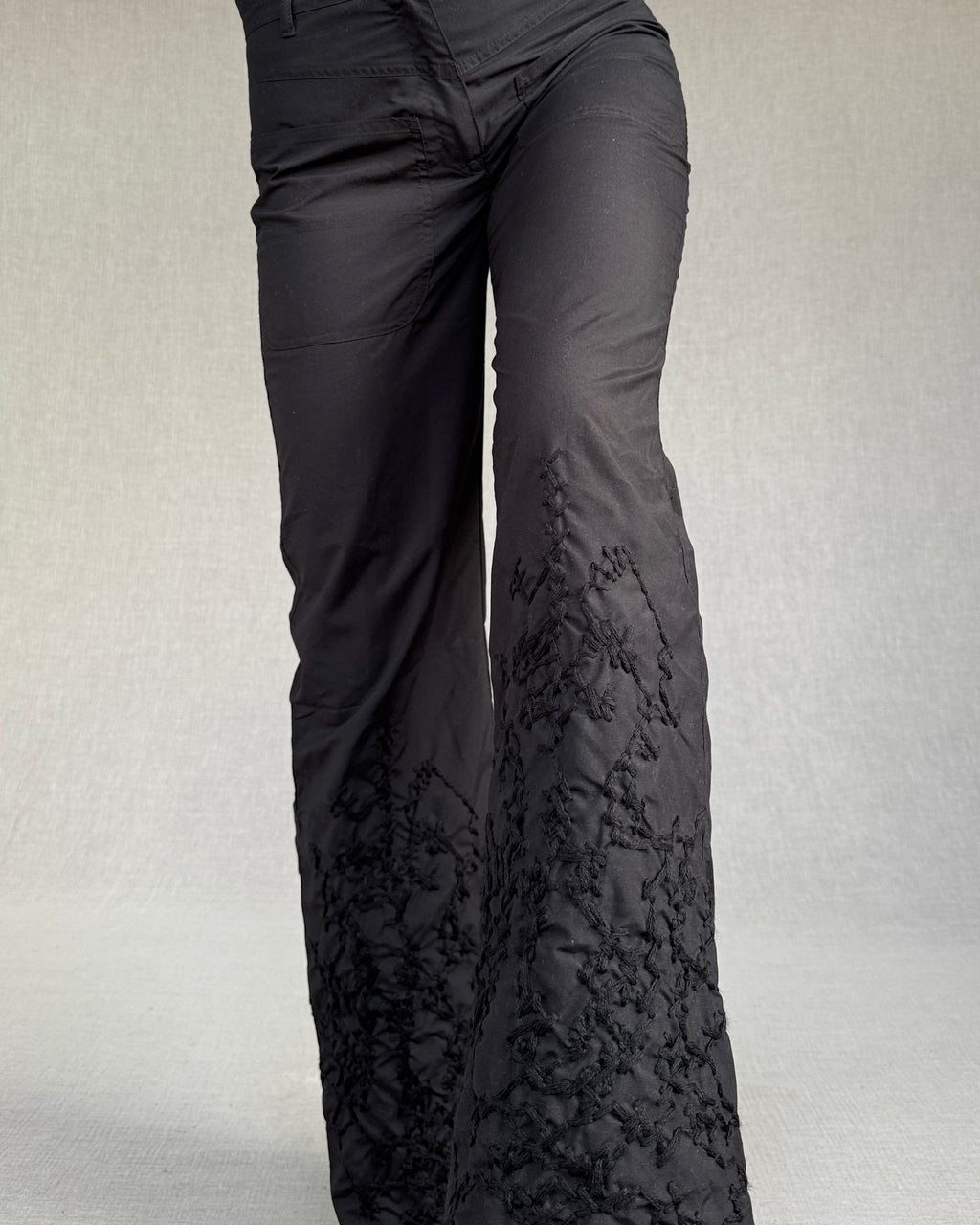 e-play embroidered trousers
